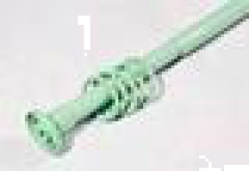 Карниз Зеленый д/ван комнат метал, прямой. (120-220см) 14379 кр1147, шт