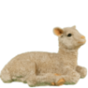 Фигура Овечка лежачая средняя,38х25х23