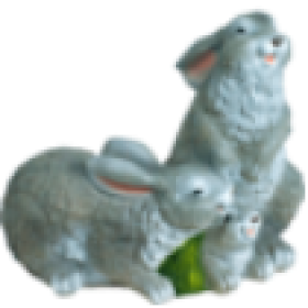 Фигура Зайцы семья,