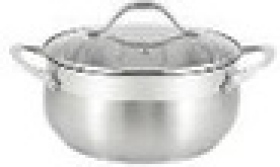 Кастрюля нерж Tessi 4,6л ТМ Appetite гс08463, шт