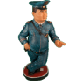 Фигура Гаишник на знаке,83х45 см