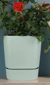 Горшок Квадрат Гранд 1.5л мята