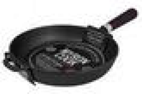 Сковорода чугун глуб 22см XG722N  MY REAL IRON COOK хг722н, шт