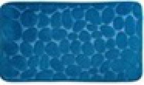 Коврик в/к "Камни" 50*80 Light blue голубой 33985, шт