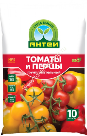 Грунт для Томатов и перца 10л АНТЕЙ уп.5