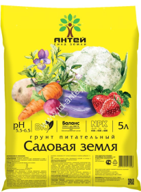 Грунт Садовая земля 5 л АНТЕЙ уп.8