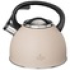 ЧАЙНИК AGNESS СО СВИСТКОМ 2,5 Л, BEIGE, ИНДУКЦИОН. ДНО, шт