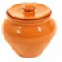 Горшок керам. пищ. 0,5л терракот. ГП 0,5, шт