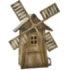 Мельница деревянная №2,80 х 40 см