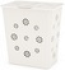 Корзина д/белья "Плетёнка" 60л. (белый)(уп.4) М2254, шт