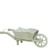 Телега деревянная №4,115х42х39 см