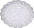 Салфетка Grace Лейс БЕЛЫЙ ПЕРЛАМУТР круг 38*38см LO-1007PU 109331 1/12/600, шт