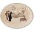 "ПАРИЖСКИЕ КОТЫ" БЛЮДО ОВАЛЬНОЕ 31,5*25,5*3СМ 358-1742, шт
