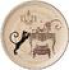"ПАРИЖСКИЕ КОТЫ" ТАРЕЛКА ЗАКУСОЧНАЯ 21*2,5 СМ 358-1744, шт