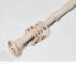 Карниз Кремовый/слон.кость  д/ван комнат метал, прямой. (120-220см)32678 кр4896, шт