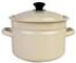 БЕЗ ДЕКОЛИ Кастрюля эм. цилиндр.  7,0л слоновый 41804-192сл 1/2, шт