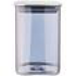 ЕМКОСТЬ ДЛЯ СЫПУЧИХ ПРОДУКТОВ AGNESS "SMOKY" 580МЛ 8*8*12CM ЦВЕТ:ДЫМЧАТЫЙ 889-143, шт
