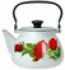 Чайник эм. сфер. 3,0л с цельной ручкой АНДОРРА белый 42104-122/6анд   1/4, шт