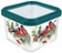 Банка для сыпучих продуктов Снегири 0,6л (арт.26686) с026686, шт