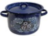 "ГОЛУБИКА" Кастрюля эм. 12,5л 1С300С синяя с дек.  (СТАЛЬЭМАЛЬ) 1/3, шт