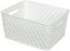 Корзина "Плетенка" (350х290х175) (белый) М-3501, шт