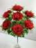 Букет гвоздик бархатных с розеткой, 7 гВысота: 47.0 см