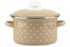 "ГОРОХ МЕЛКИЙ" Кастрюля эм.цилиндр беж 2,0л 18-1610/4 18-1610/4гмб  (Магнитогорск) 1/8, шт