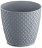 DOR130-405U Кашпо ORIENT - stone greay Диаметр: 12,8 смВысота: 11,2 смОбъем: 1 л