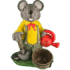 Садовое кашпо Мышь с лейкой,58х44 см