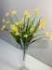 Букет с желтыми цветами, пластик, 7 вВысота: 38.0 см
