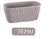 DSPС400-7529U Кашпо  SPLOFY (misa)  mocca Длина: 39,7 смШирина: 18 смВысота: 14,5 смОбъем: 7,4 л