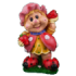 Фигура Гномик пчелка с клубникой,26х41 см
