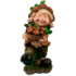 Фигура Гномик с корзинкой тыкв,21х34 см