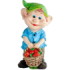 Фигура Гномик с корзинкой ягод,20х20х38 см