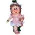 Фигура Девочка с цветком,62х35 см