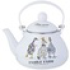 ЧАЙНИК AGNESS  ЭМАЛИРОВАННЫЙ СЕРИЯ "FAMILY FARM" 1,3Л 934-625, шт