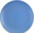 Тарелка плоская круглая d=17,5см, синий тм7син  12/72, шт