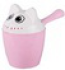 Ковш с крышкой "Котофей" (розовый) (уп.24), шт